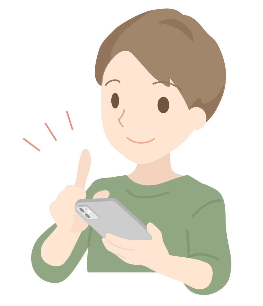 お問合せのイラスト